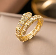 Anillo de serpiente tamaño grande