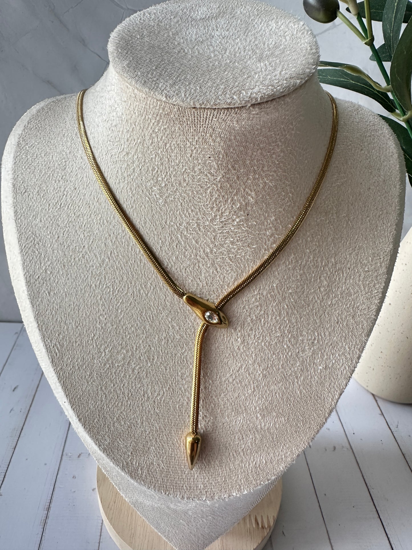 Collar serpiente