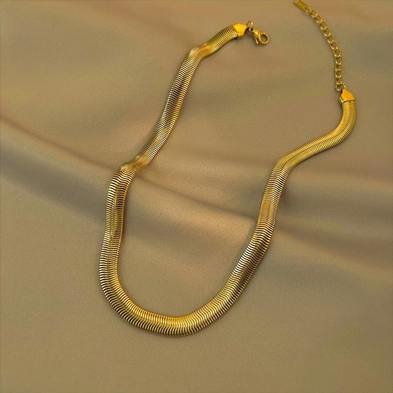 Collar serpiente gordita chuncky