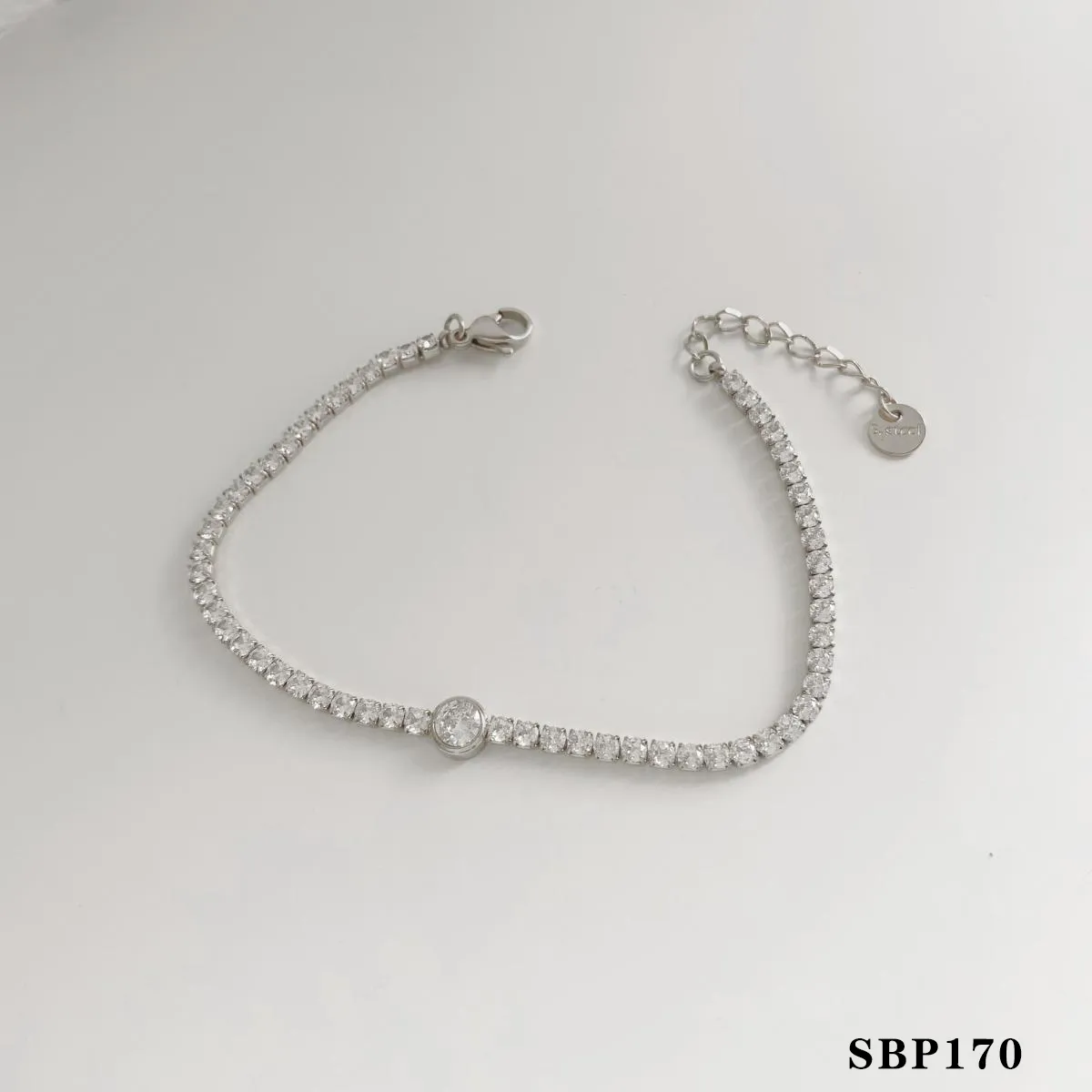 Pulsera tenis cristal el centro