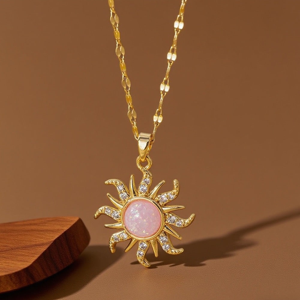 Collar Rapunzel rosa