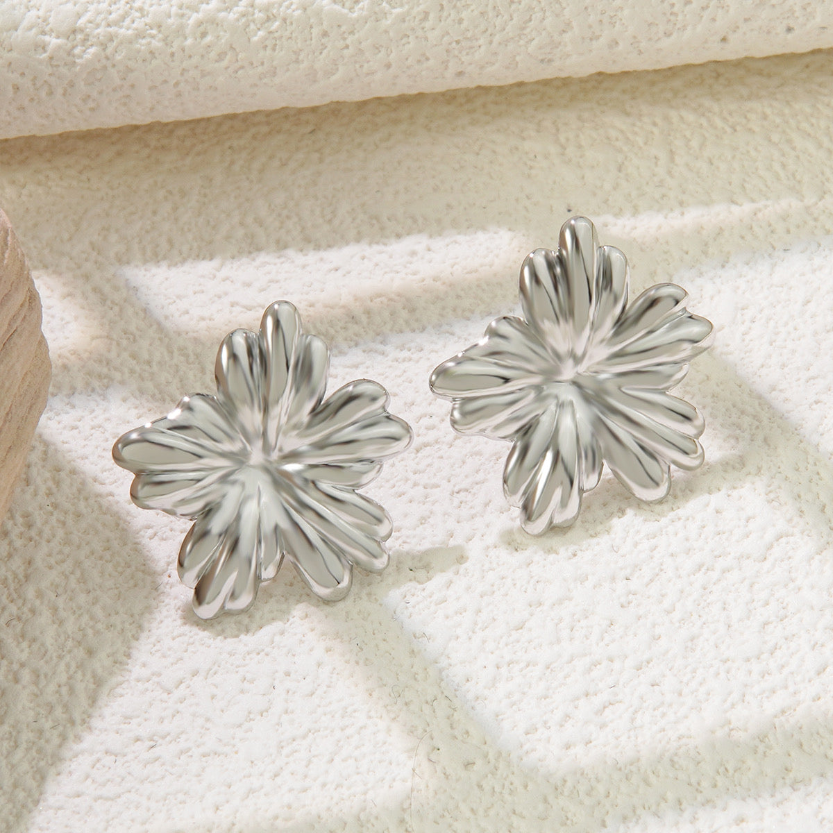 Aretes Jimena plata