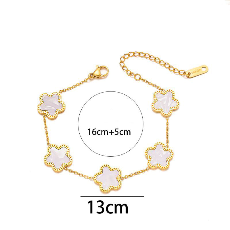 Pulsera margarita relieve