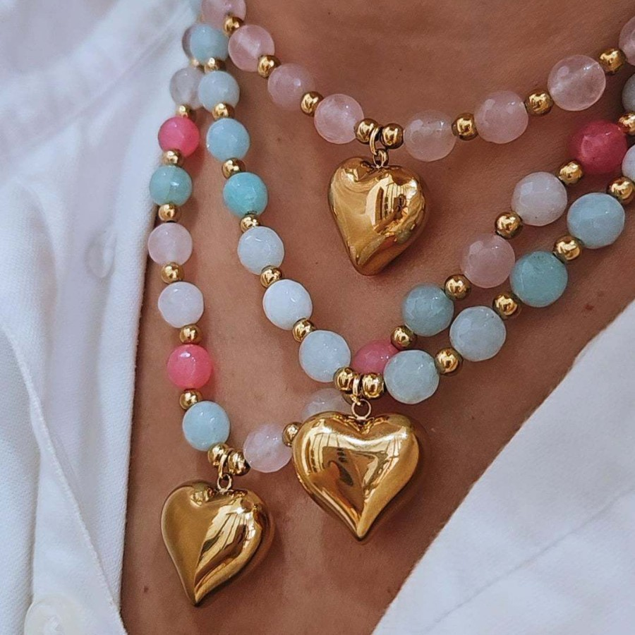Collar de chicle pasteles