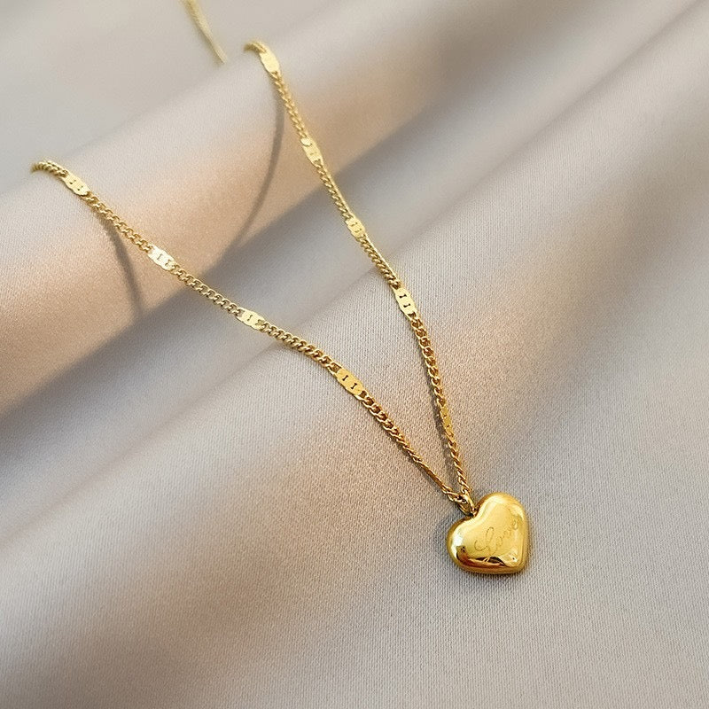 Collar corazón Love