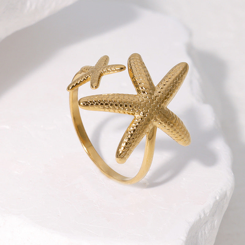 Anillo estrella doble