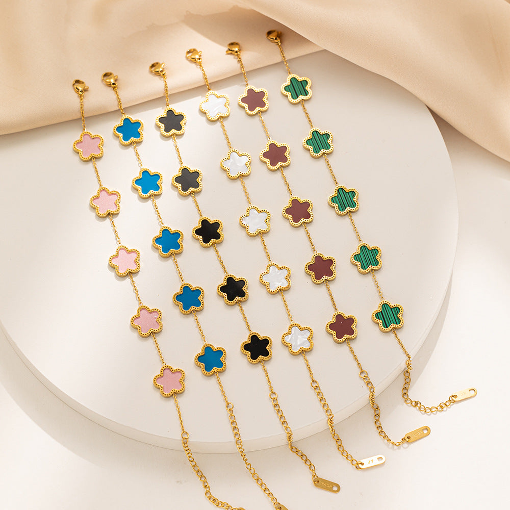 Pulsera margarita relieve