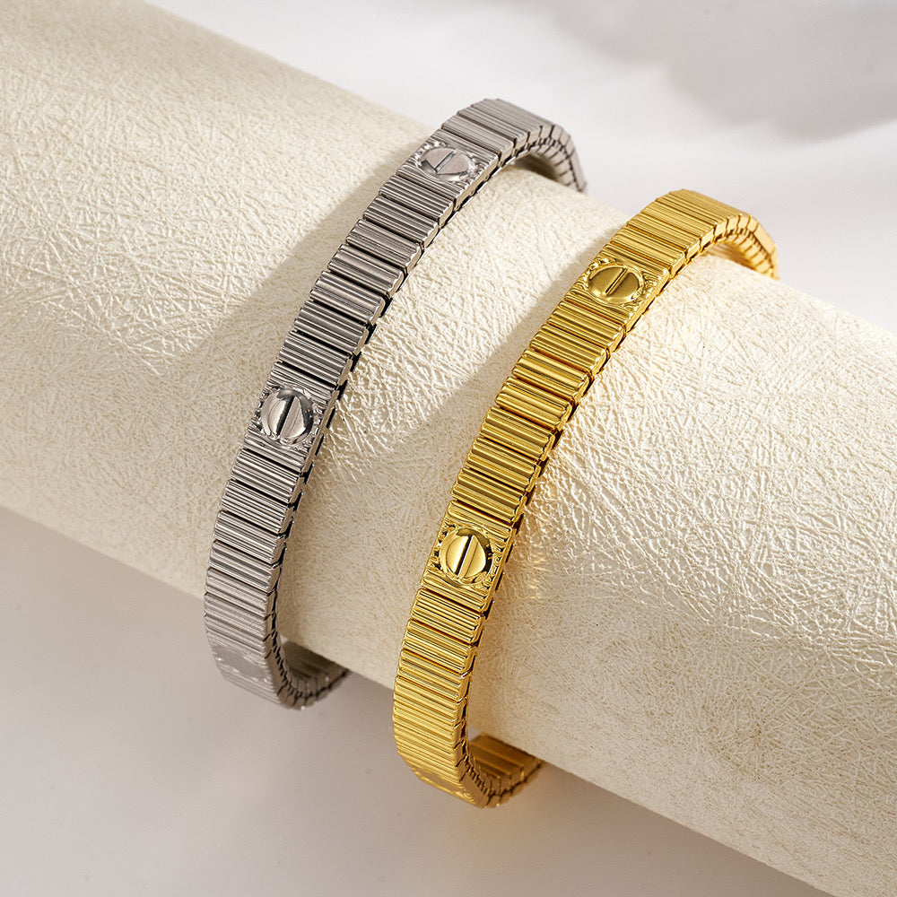 Pulsera estilo Cartier elástica