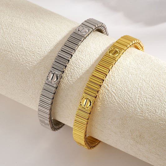 Pulsera estilo Cartier elástica