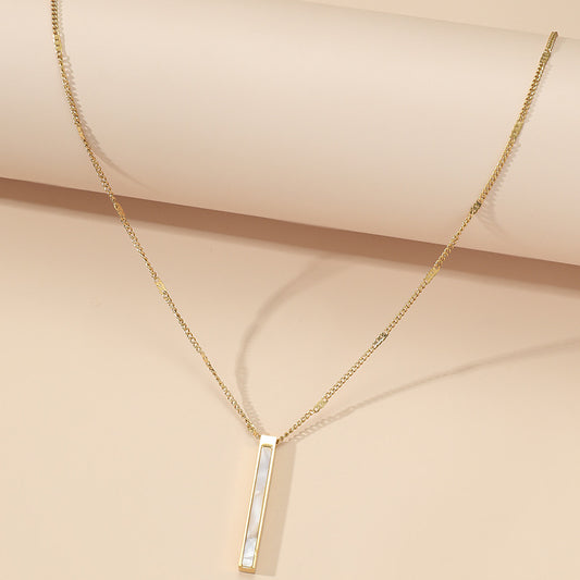 Collar colgante madre perla
