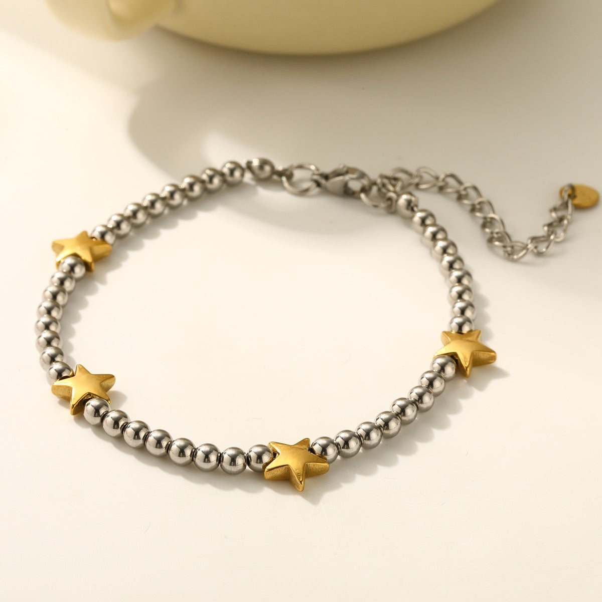 Pulsera balin bitono varios diseños