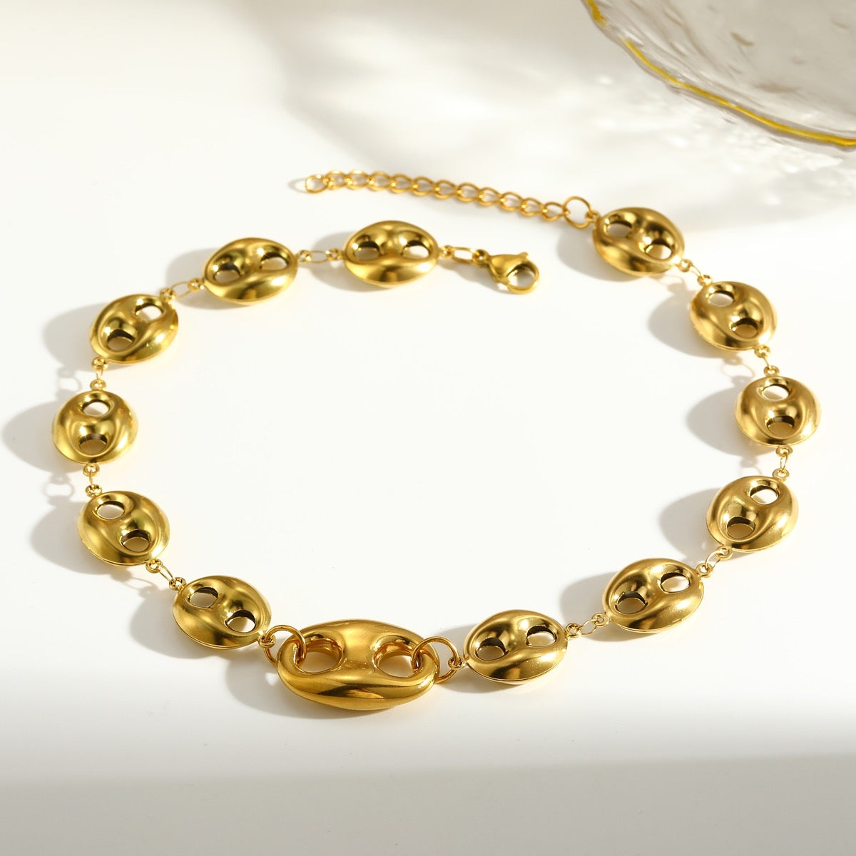 Collar chuncky nariz de cerdito