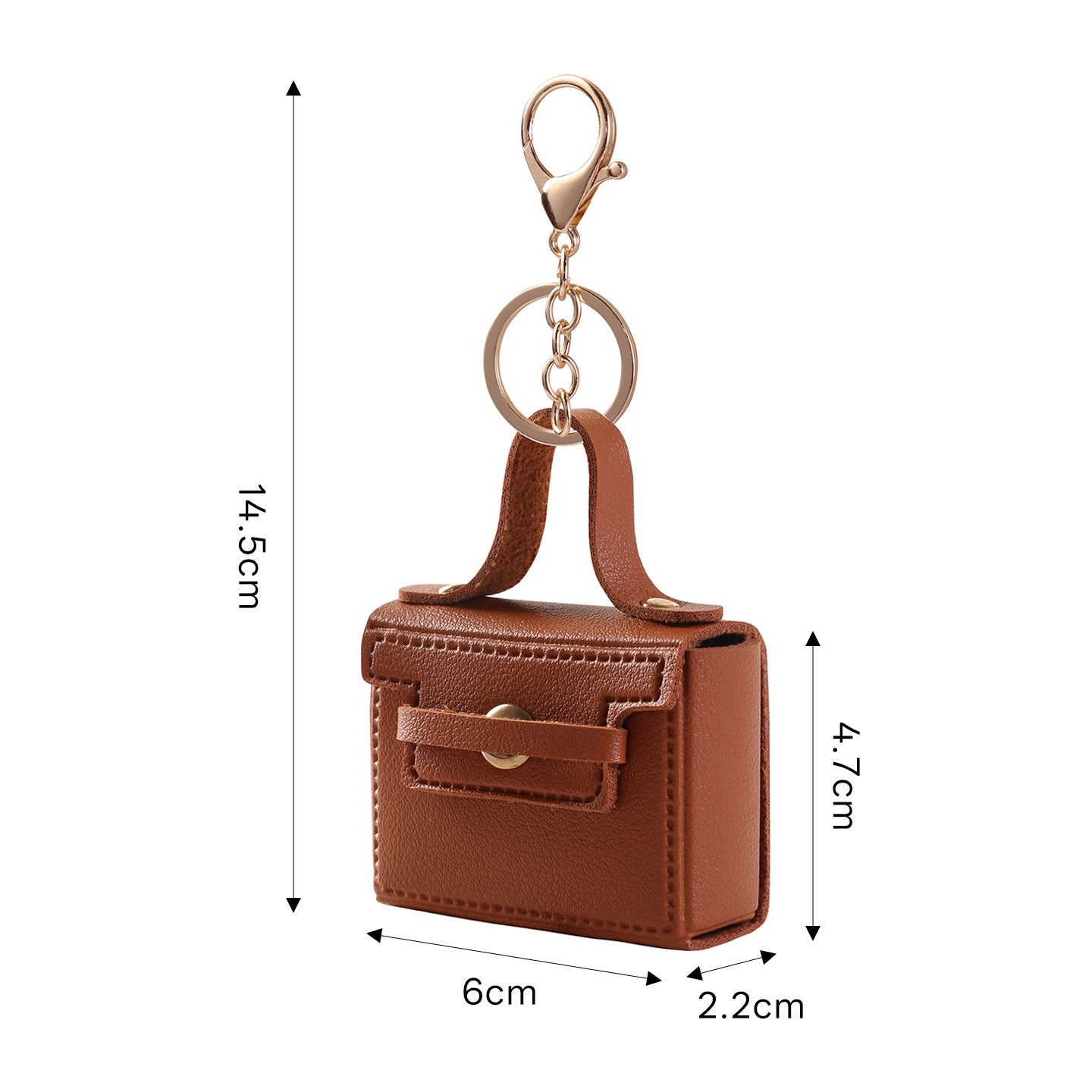 Llavero de bolsa sencillo