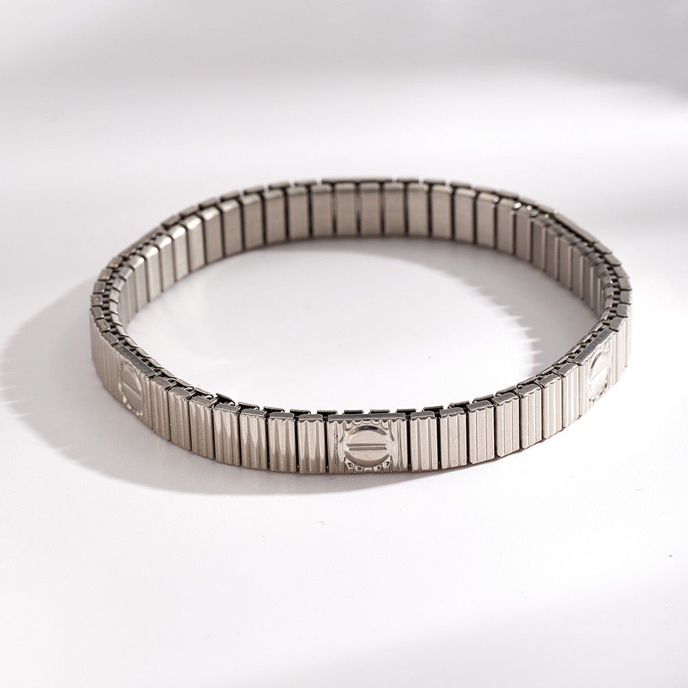 Pulsera estilo Cartier elástica