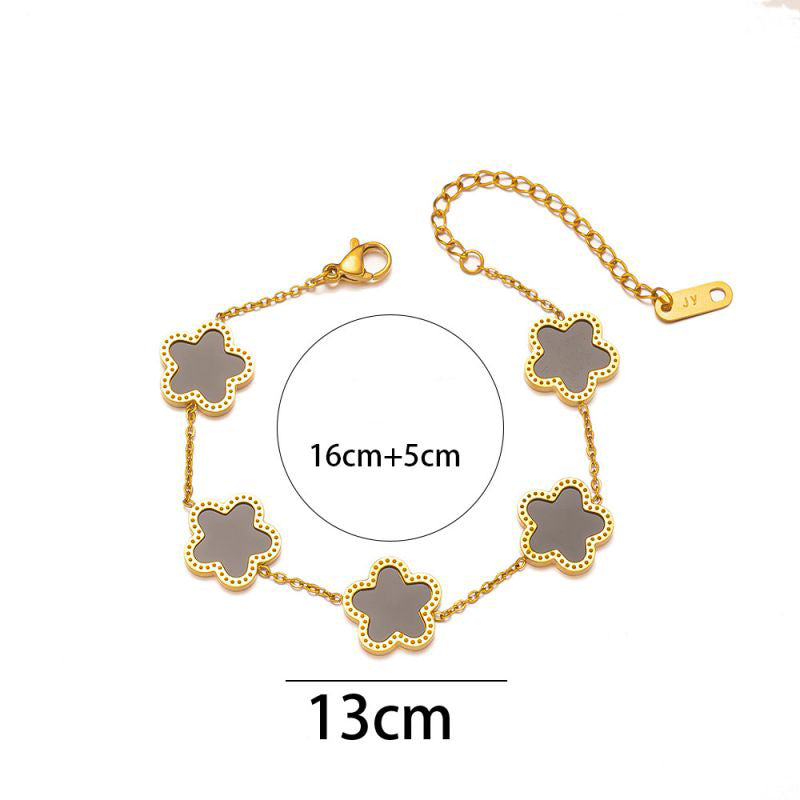 Pulsera margarita relieve