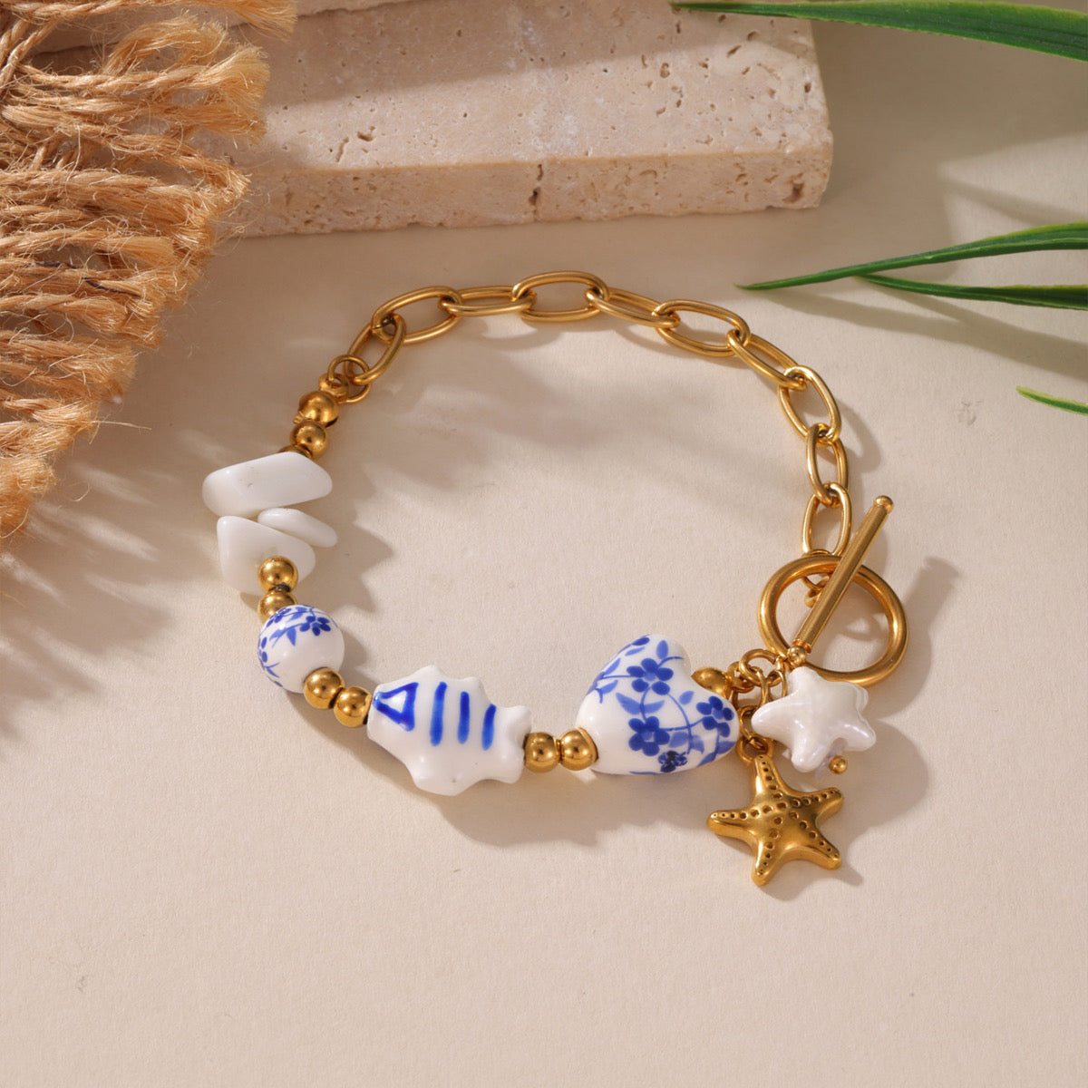 Pulsera de mar azul