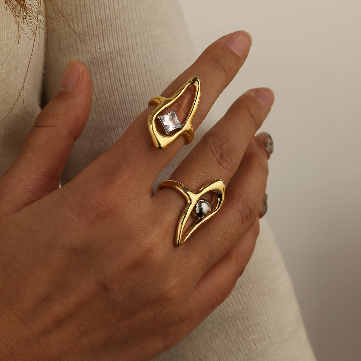 Anillo alargado