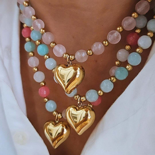 Collar de chicle pasteles