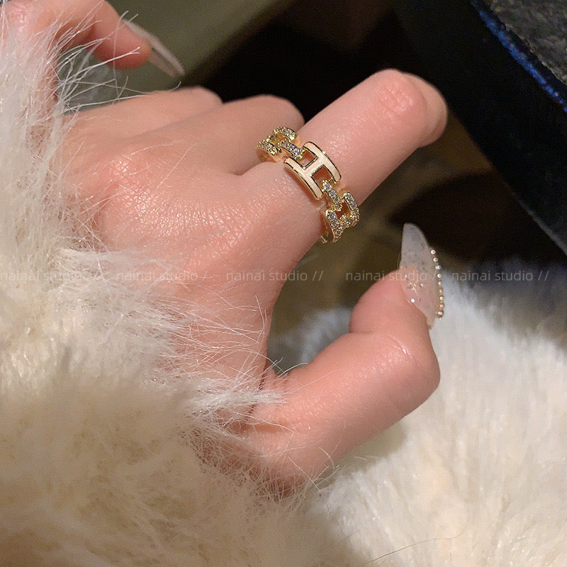 Anillo H tupido