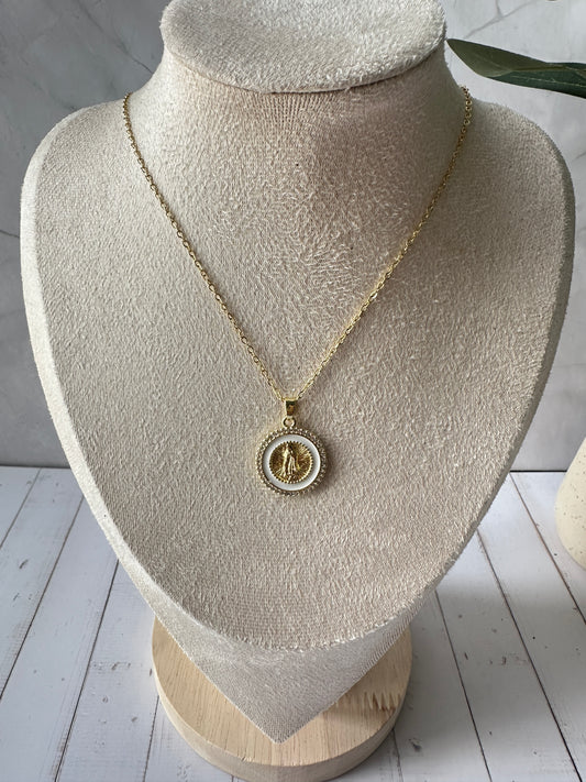 Collar Guadalupe redondo