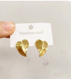 Aretes tipo hoja
