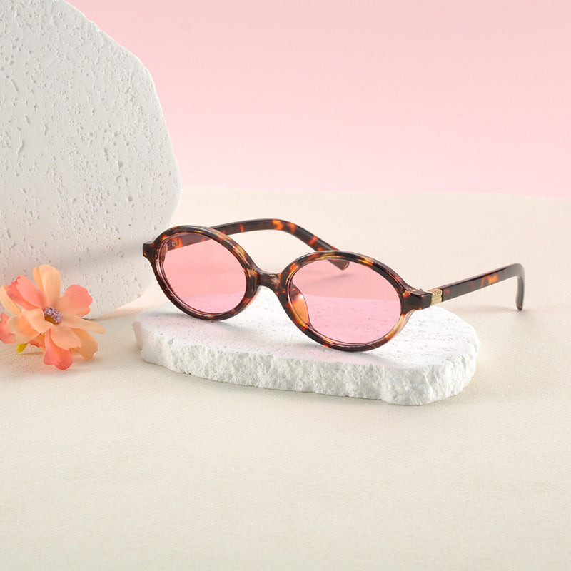 Lentes carey rosa
