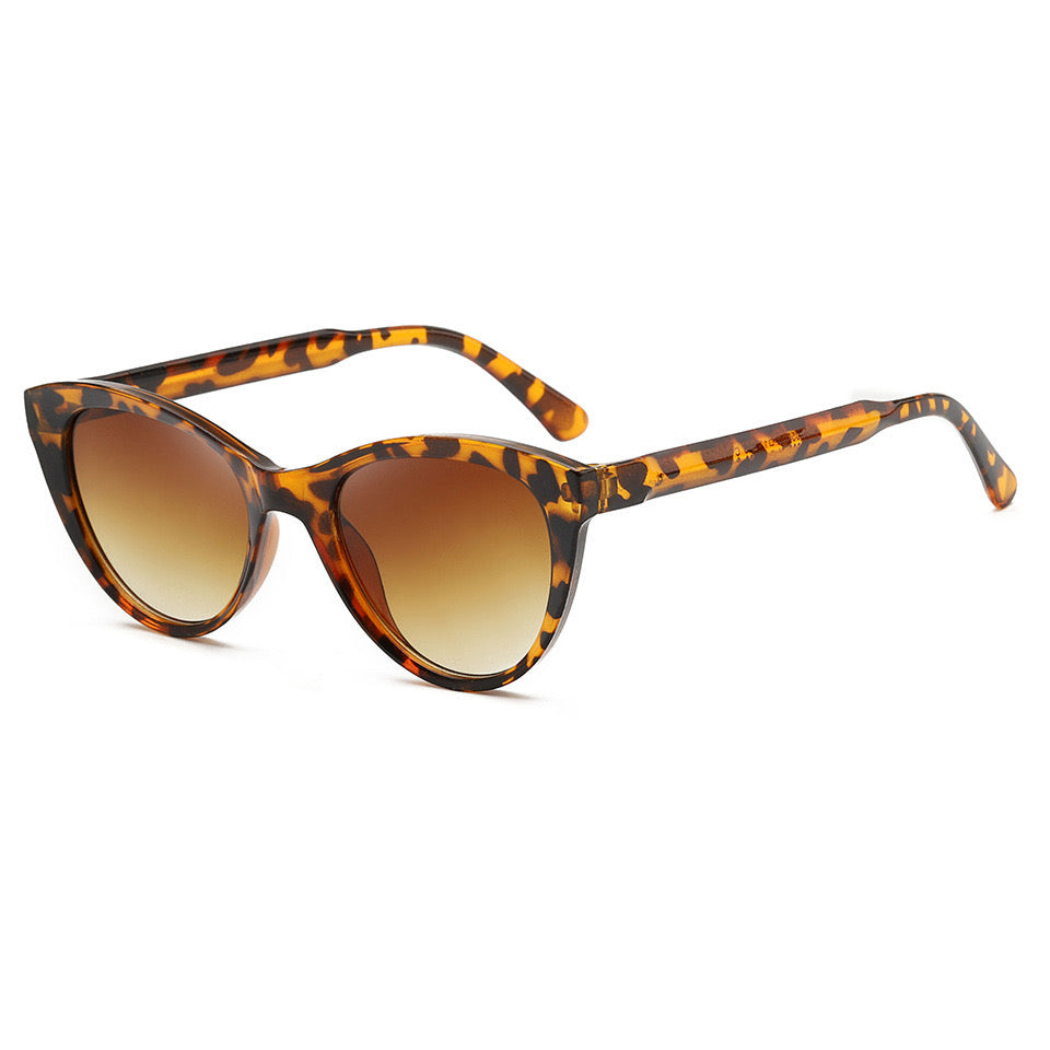 Lentes carey estilo gato café