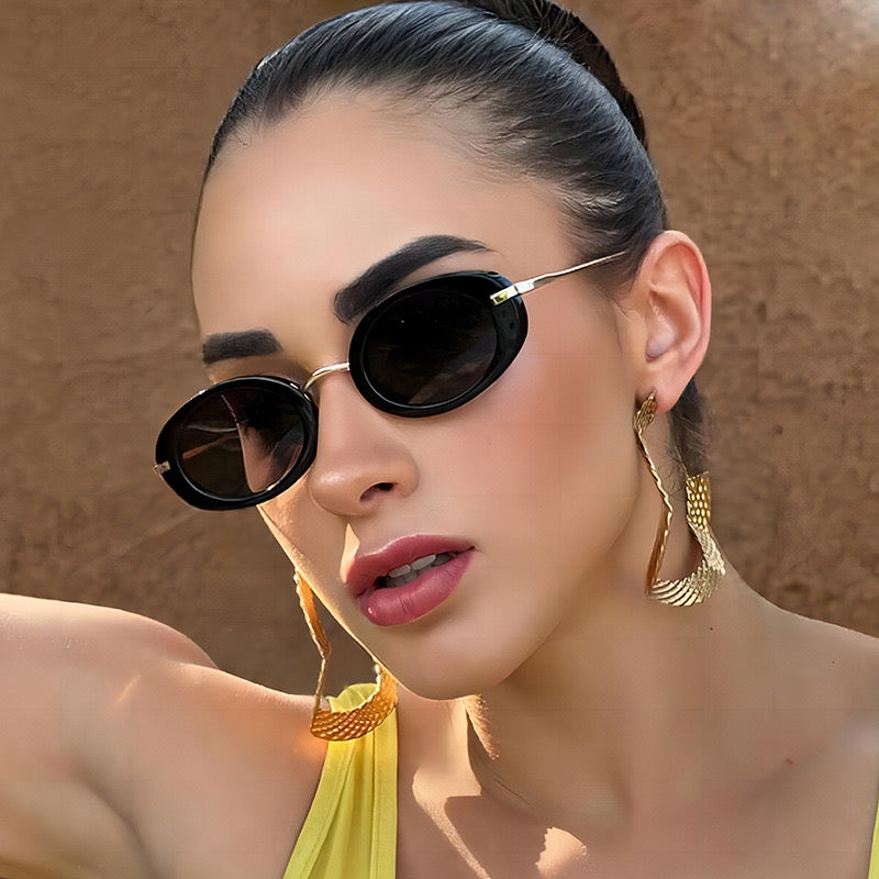 Lentes oval chuncky