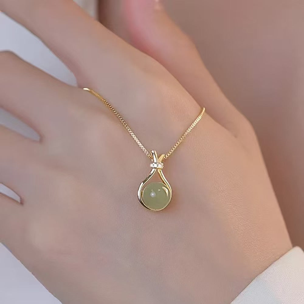 Collar morralito verde