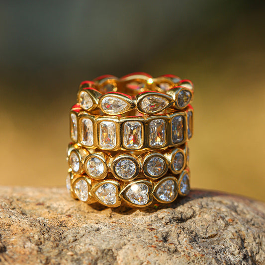 Anillos de cristal