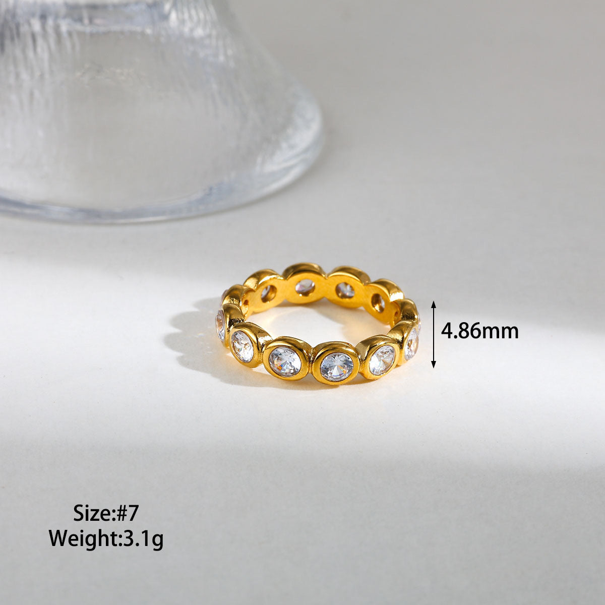 Anillos de cristal