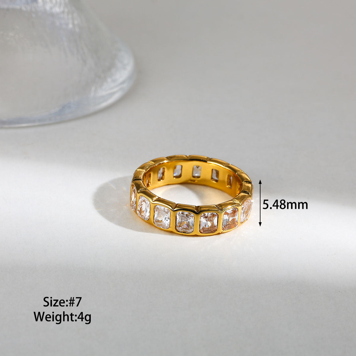 Anillos de cristal