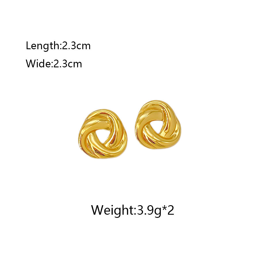 Aretes churrito bonito