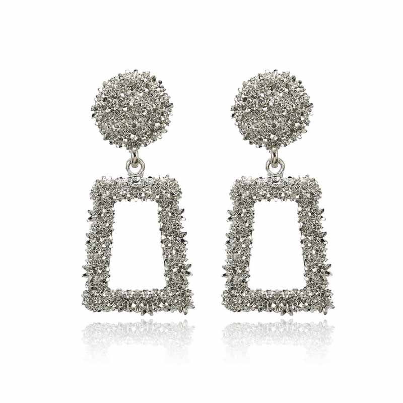 Aretes chico fiesta plata