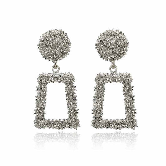 Aretes chico fiesta plata