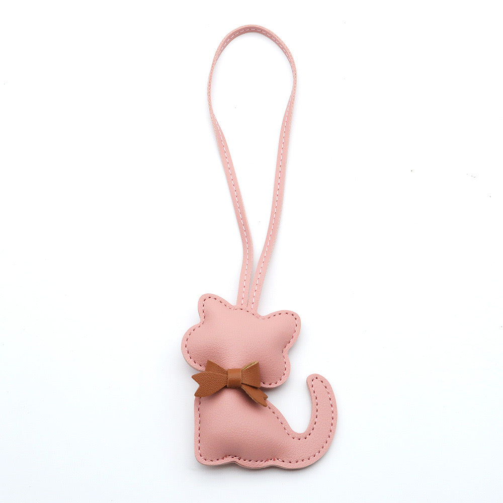 Llavero gatito rosa