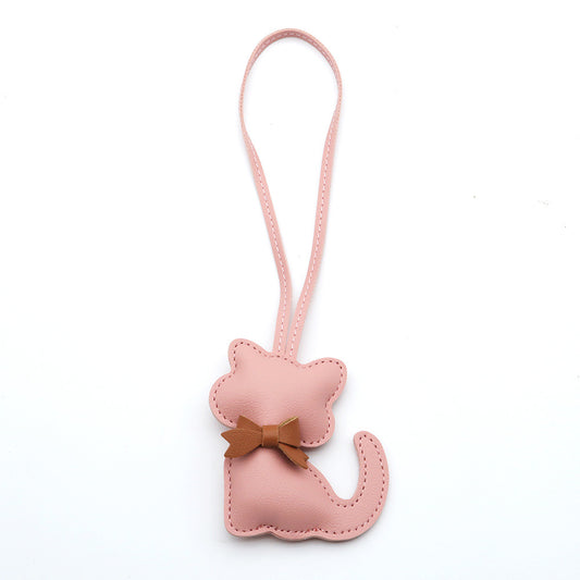 Llavero gatito rosa