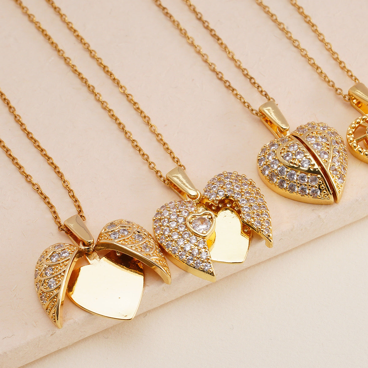 Collar corazón sorpresa de amor