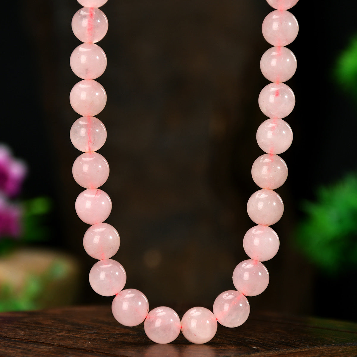 Collar de chicle piedra natural