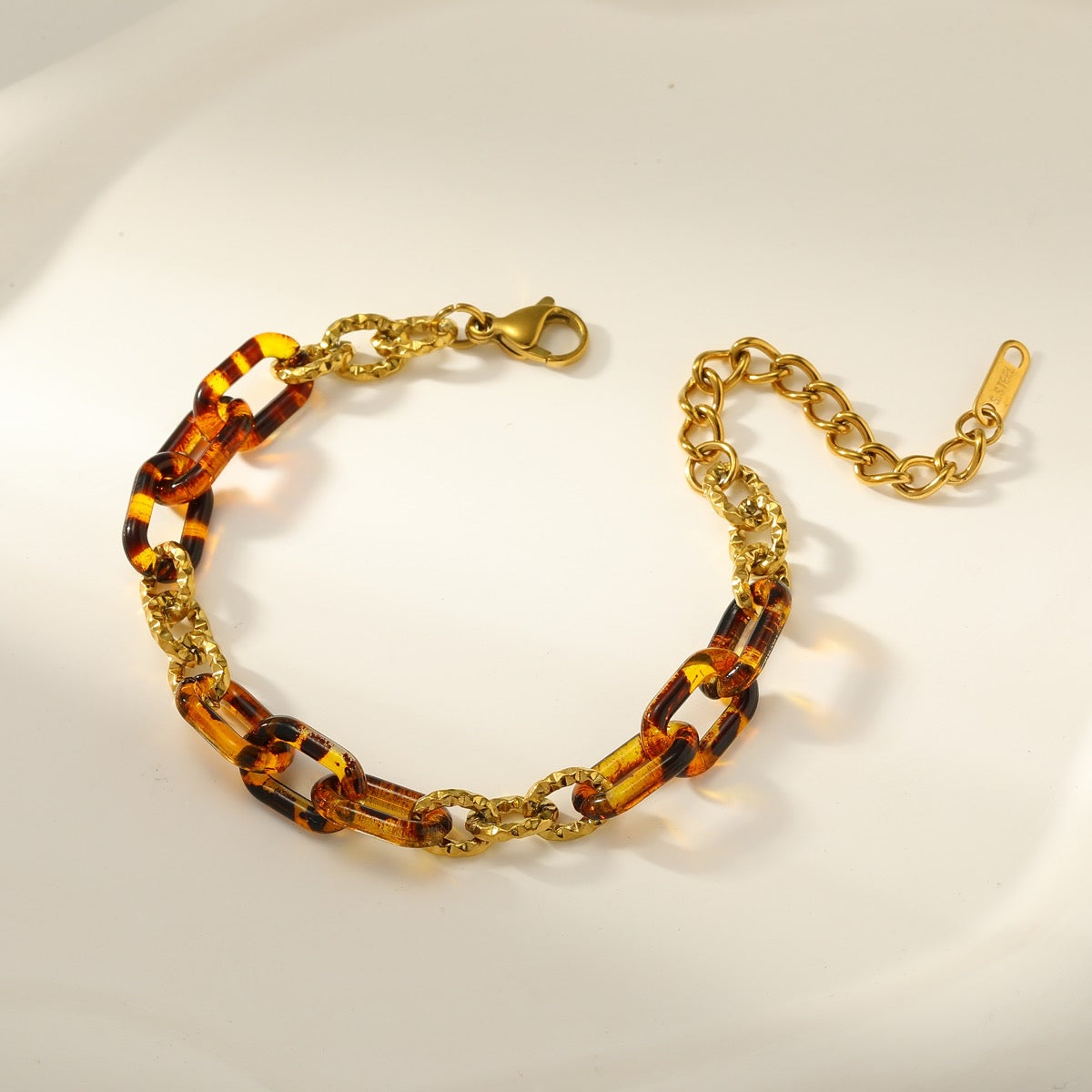 Pulsera eslabón carey