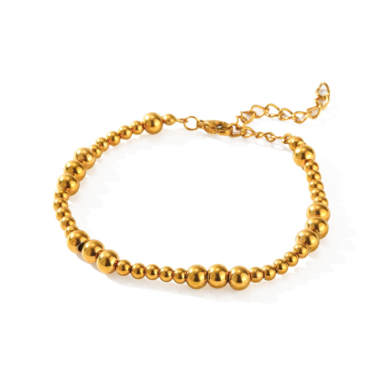 Pulseras varias en bitono y dorada