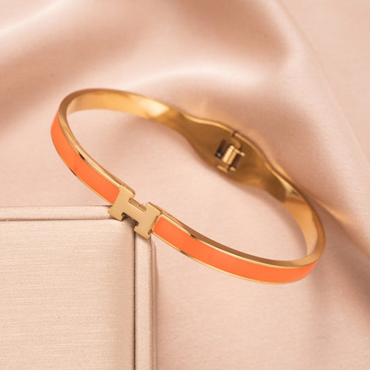 Pulsera H naranja