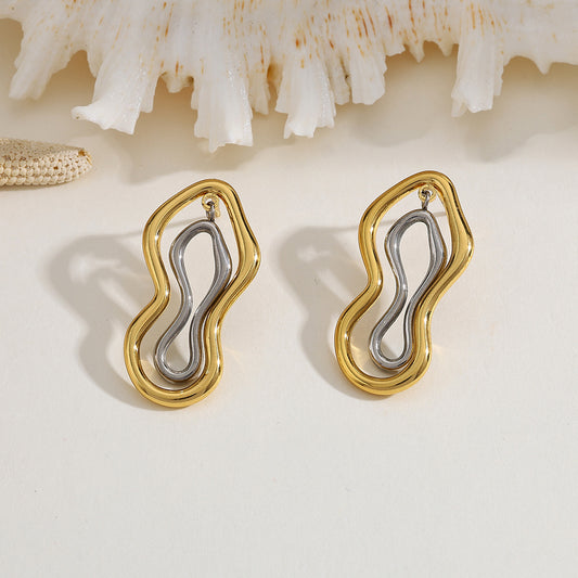 Aretes torcidos bitono