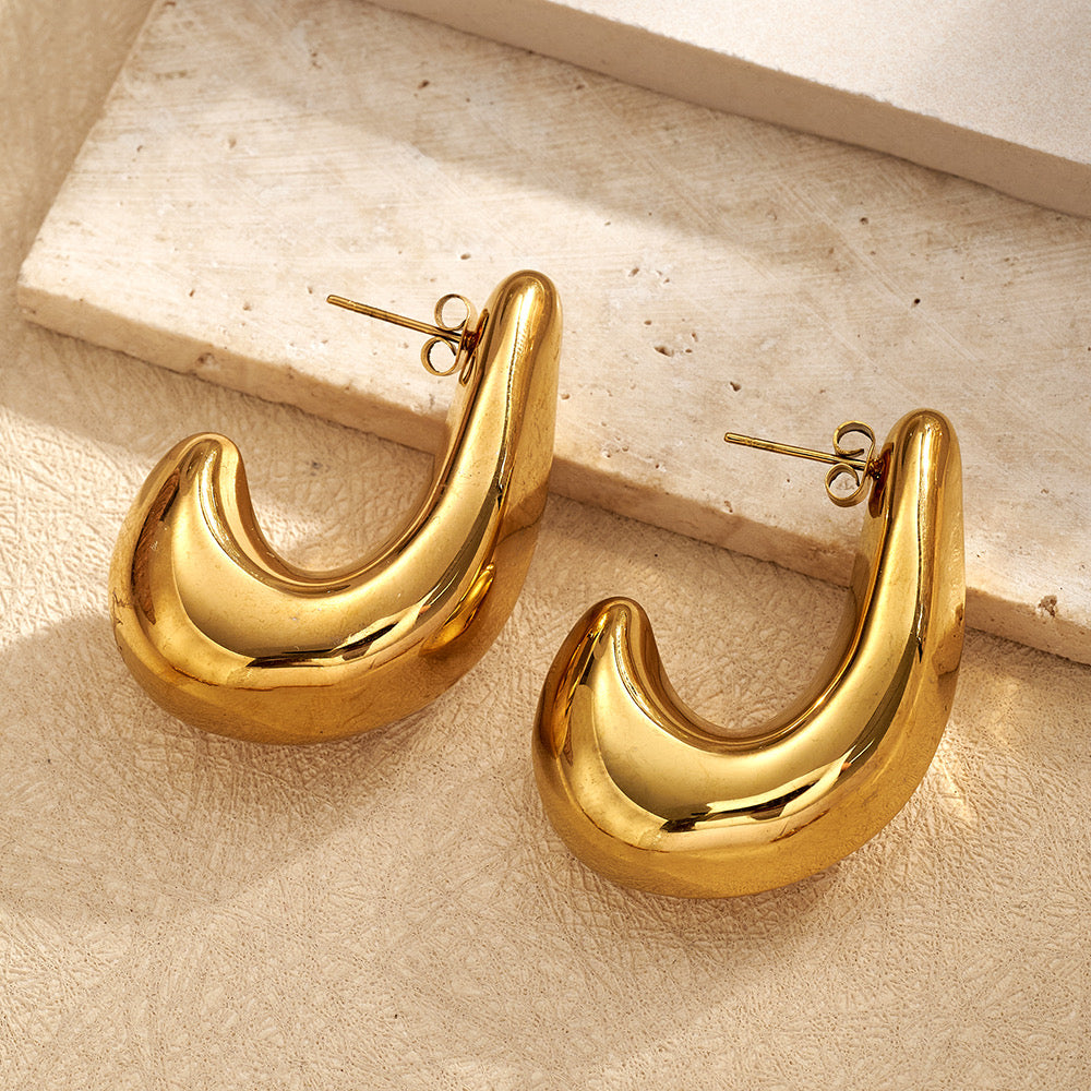 Aretes chuncky Mariel