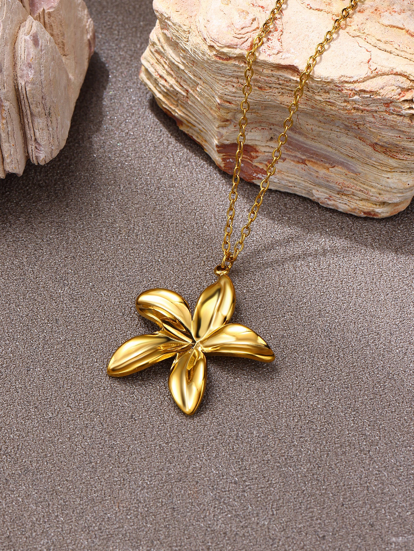 Collar flor 3D