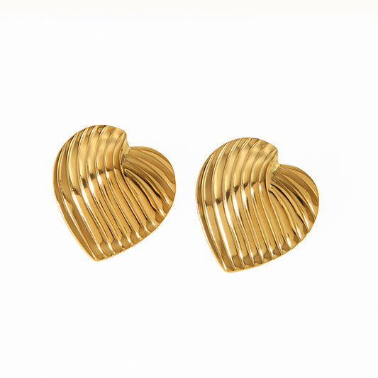 Aretes corazón original