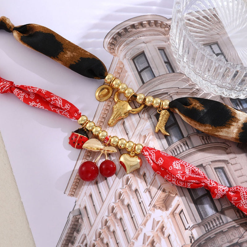 Bandana vaquera y de cereza