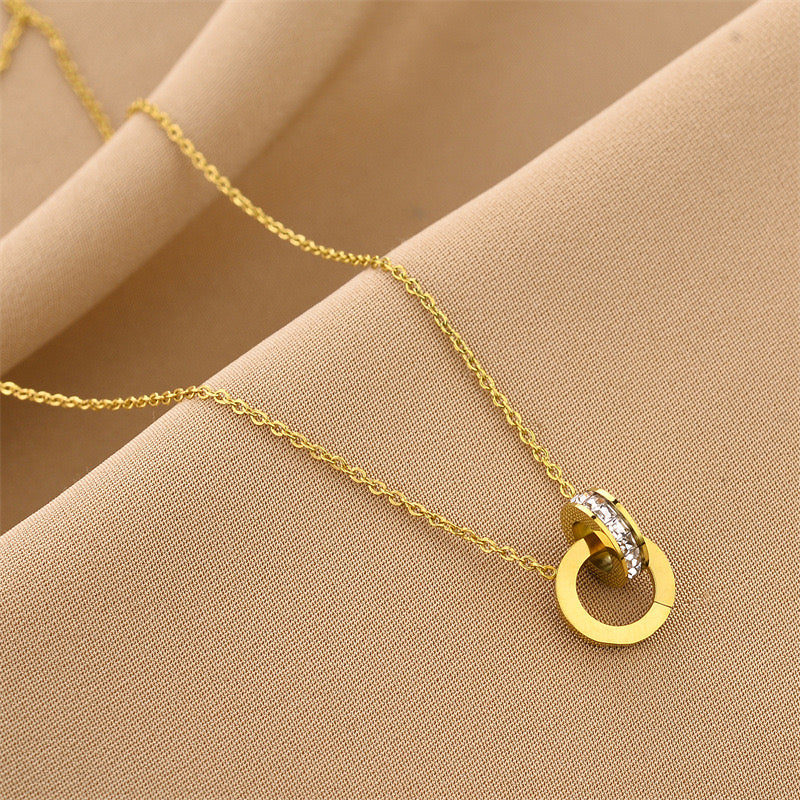 Collar círculo unido