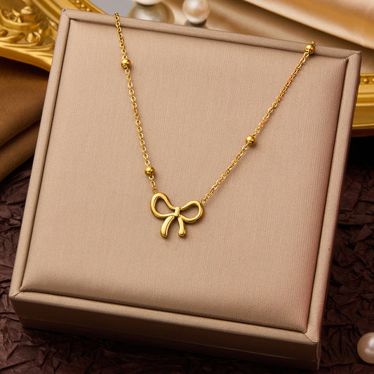 Collar moñito tierno