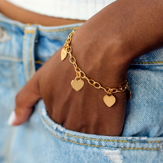 Pulsera dijes corazón